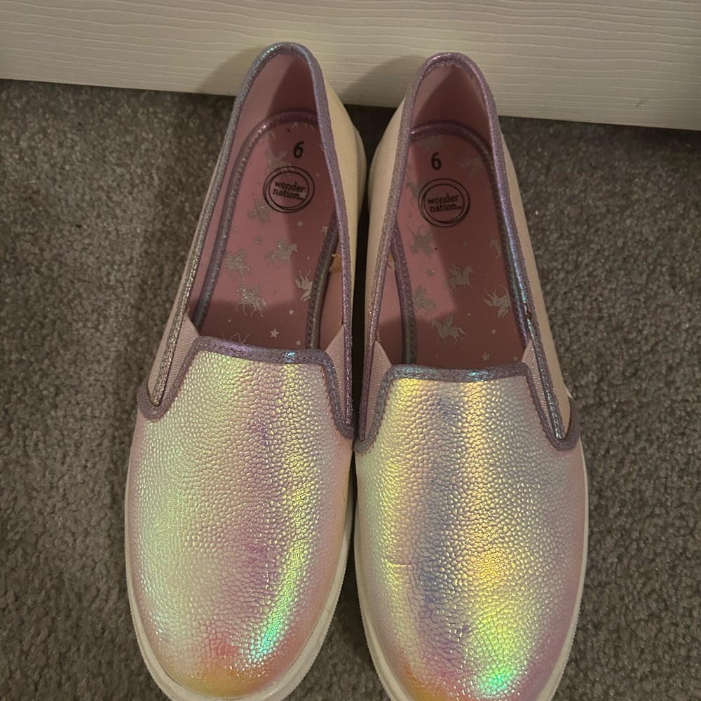 Sparkly Kids Slip-On Shoes